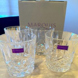 Marquis by Waterford Markham Double Old Fashion Glasses